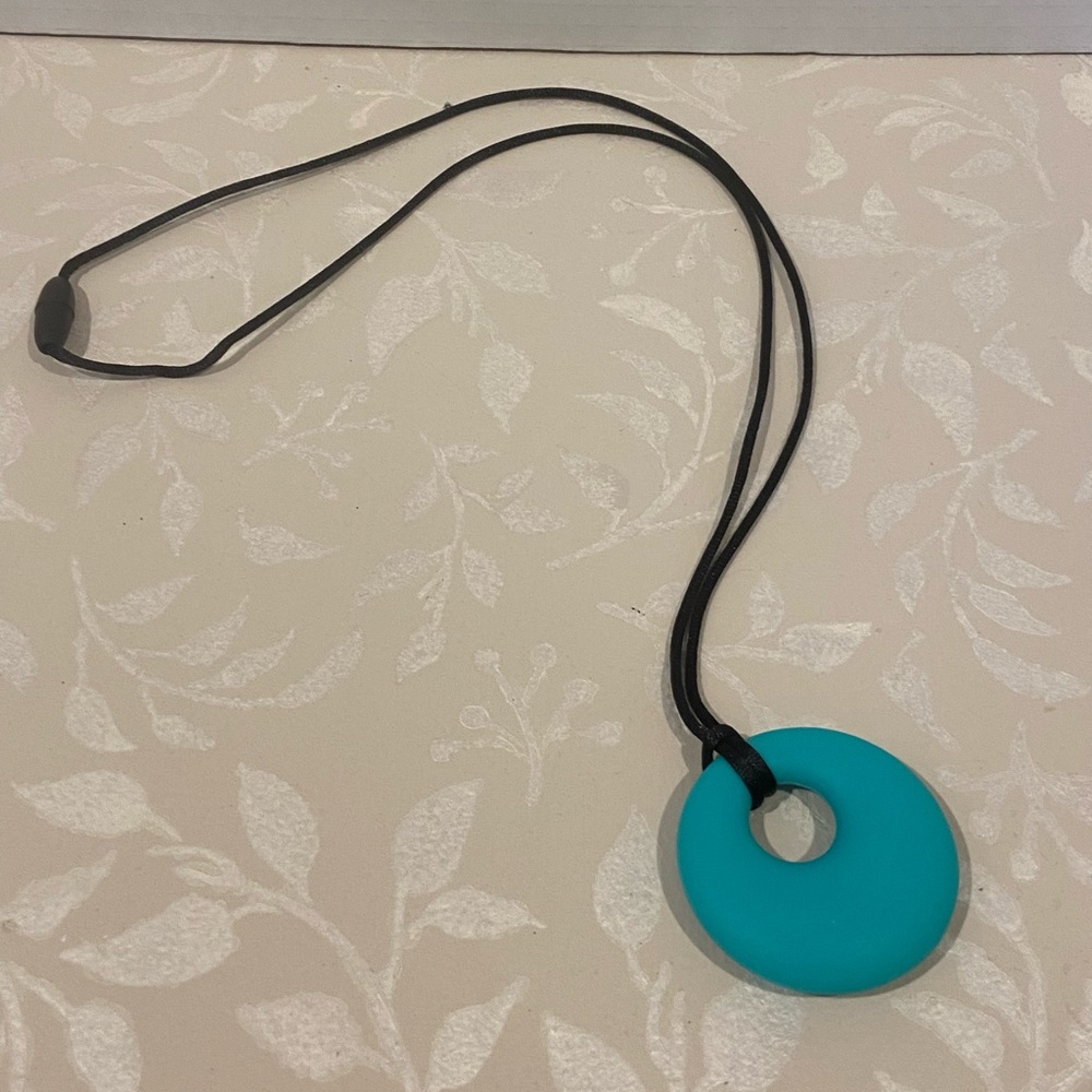 Chew-A-Roo Chewie Pendant Food Grade Silicone Teething Necklace Fidget Jewelry